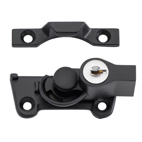 Tradco TRA20313 Sash Fastener Locking Wide Base Zinc Alloy MB