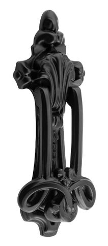 Tradco TRA20373 Door Knocker Federation Matt Black H210xw80mm