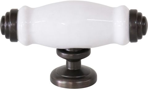 TRADCO PORCELAIN CABINET T PULL