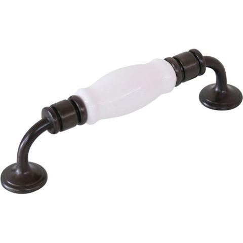 Tradco Porcelain Cabinet D Pull