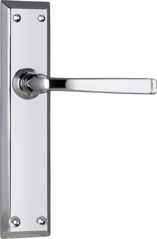 TRADCO DOOR LEVER MENTON LATCH PAIR CHROME PLATED