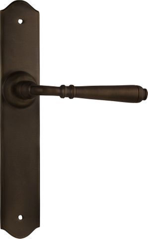 Tradco TRA0774 Door Lever Reims Latch Pair Antique Brass