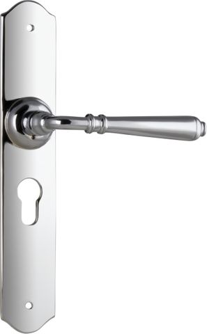TRADCO DOOR LEVER REIMS EURO PAIR CHROME PLATED