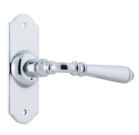 TRADCO DOOR LEVER REIMS LATCH PAIR CHROME PLATED