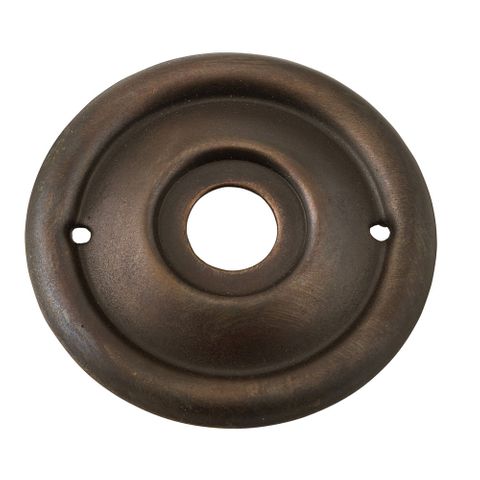 Tradco Milled Edge Mortice Knob Backplate Set