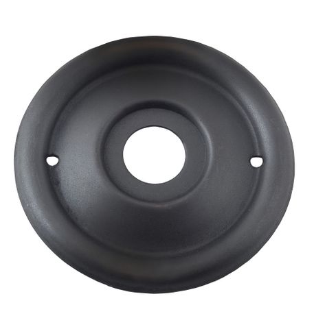 Tradco TRA0861 Backplate For Milled Edge Mortice Knob Pair Ac D46mm