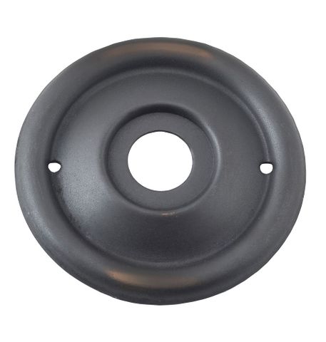 Tradco TRA0864 Backplate For Milled Edge Mortice Knob Pair Ac D52mm
