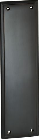 TRADCO PUSH PLATE MILTON ANTIQUE COPPER H300XW75MM