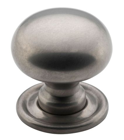 Tradco TRA3147 Cupboard Knob Classic Satin Nickel D25xp28mm