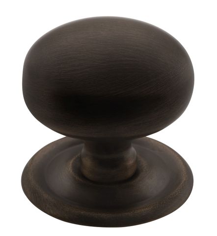 TRADCO CUPBOARD KNOB CLASSIC ANTIQUE BRASS D38XP36MM