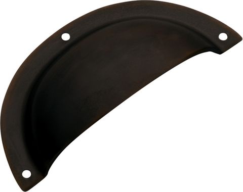 TRADCO CLASSIC SHEET BRASS DRAWER PULL