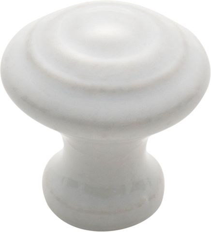 TRADCO PORCELIAN DOMED CUPBOARD KNOB