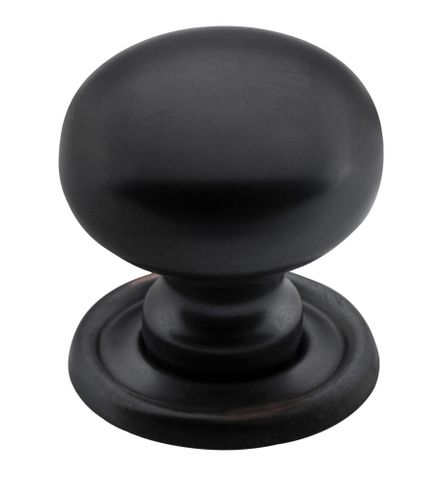 Tradco TRA3655 Cupboard Knob Classic Antique Copper D25xp28mm