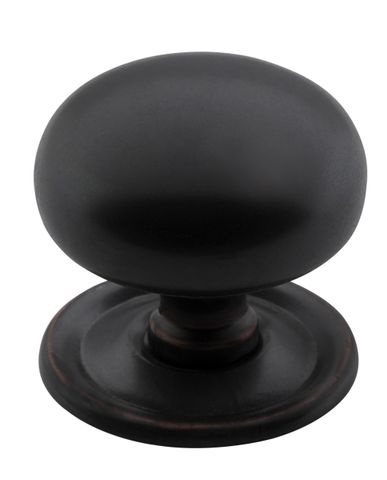 TRADCO CUPBOARD KNOB CLASSIC ANTIQUE COPPER D38XP36MM