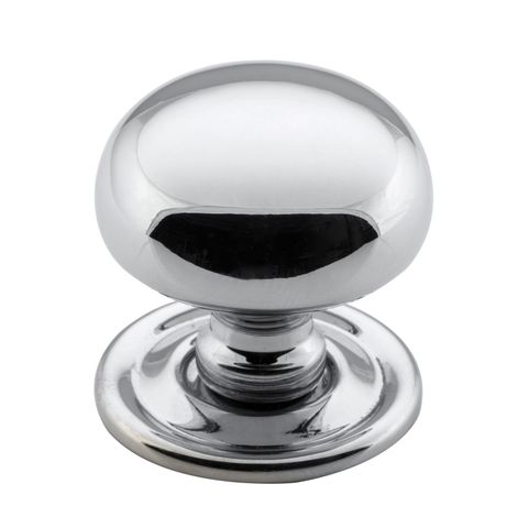 TRADCO CUPBOARD KNOB CLASSIC CHROME PLATED D32XP32MM