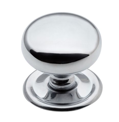 Tradco TRA3661 Cupboard Knob Classic Chrome Plated D38xp36mm
