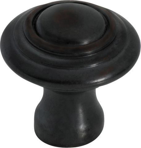 Tradco TRA3685 Cupboard Knob Domed Antique Copper D25xp24mm