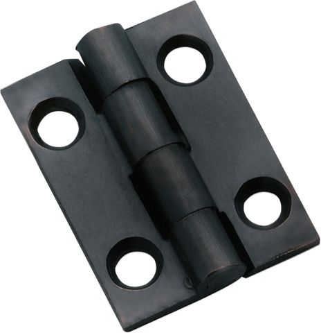 TRADCO CABINET HINGE FIXED PIN ANTIQUE COPPER H25XW22MM