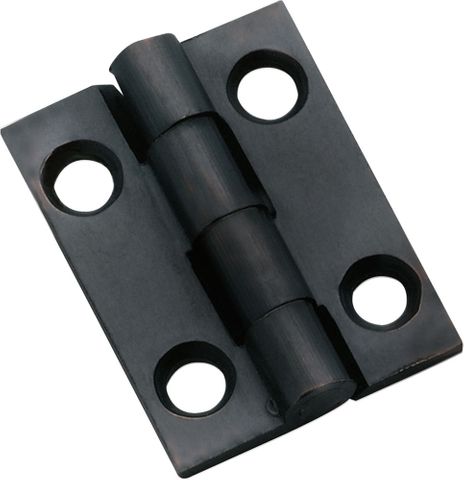 Tradco TRA3743 Cabinet Hinge Fixed Pin Antique Copper H25xw22mm