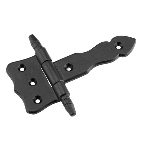 Tradco TRA3790 Cabinet Hinge Iron Matt Black H58xl90xw39mm