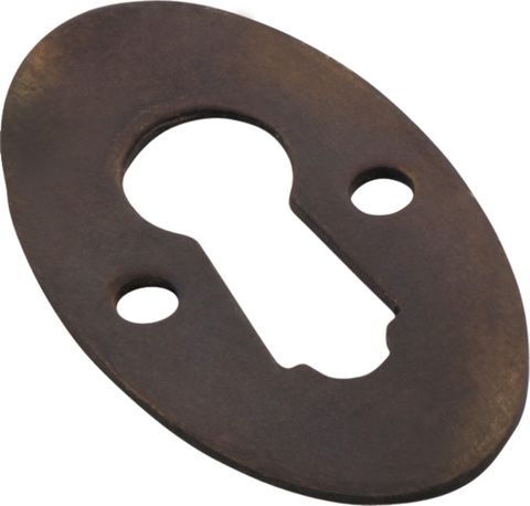 TRADCO OVAL CUPBOARD ESCUTCHEON