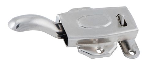 TRADCO CUPBOARD CATCH KITCHEN DRESSER LEFT HAND SATIN NICKEL