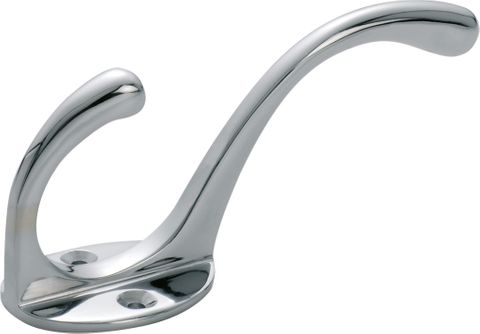 TRADCO HAT & COAT HOOK VICTORIAN CHROME PLATED H110XP50MM