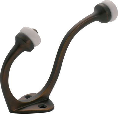 TRADCO PORCELAIN TIP HAT & COAT HOOK