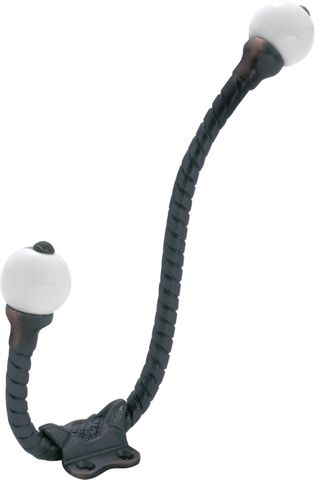 TRADCO HAT & COAT HOOK PORCELAIN TIP ROPE AC H160XP120MM