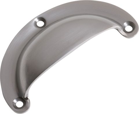 TRADCO DRAWER PULL IRON CLASSIC LARGE POLISHED METAL