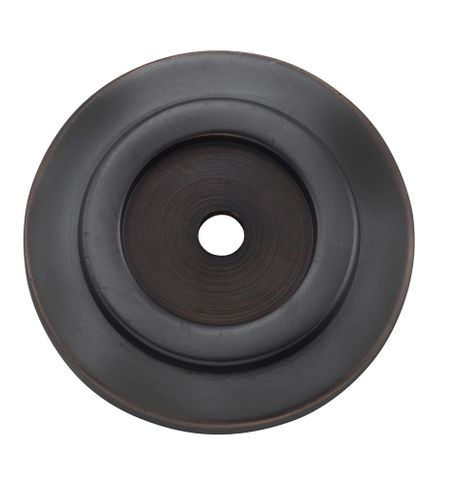 Tradco TRA4122 Backplate For Domed Cupboard Knob Antique Copper