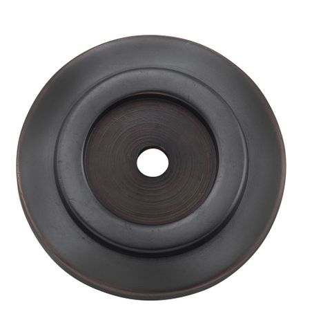 Tradco TRA4123 Backplate For Domed Cupboard Knob Antique Copper