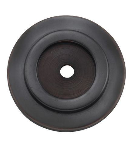 Tradco TRA4124 Backplate For Domed Cupboard Knob Antique Copper