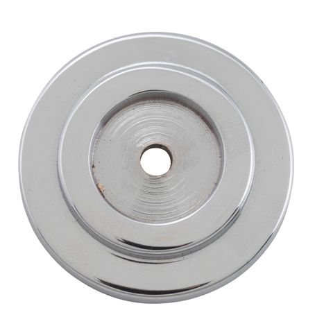 TRADCO BACKPLATE FOR DOMED CUPBOARD KNOB CHROME PLATED D38MM