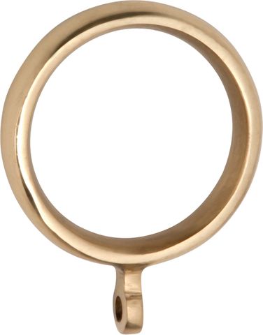 TRADCO CURTAIN RING POLISHED BRASS ID32MM