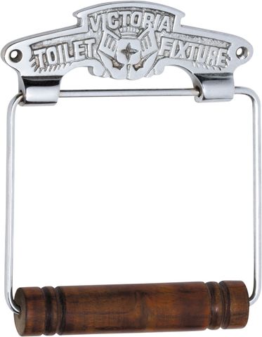 TRADCO TOILET ROLL HOLDER VICTORIA CHROME PLATED H150XW120MM