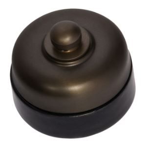 Tradco Black Porcelain Dimmer