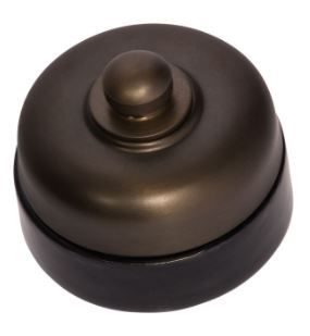 Tradco Black Porcelain Fan Controller