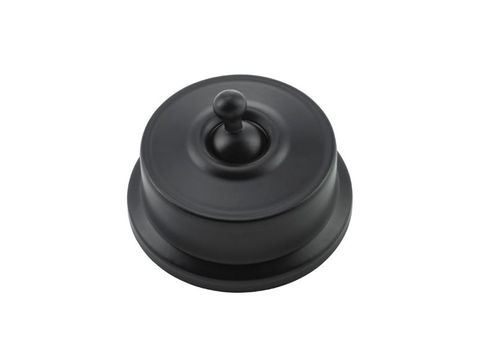 Tradco TRA5320 Switch Federation Matt Black D62xp38mm