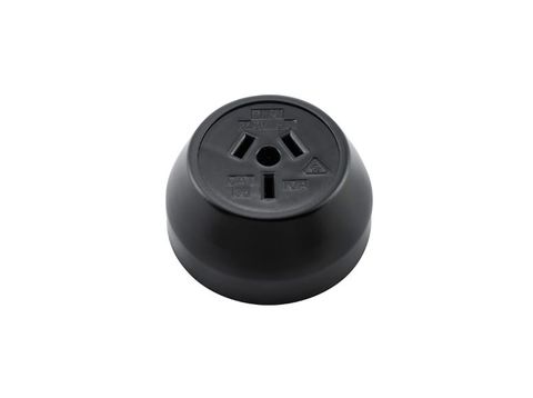 Tradco TRA5324 Socket Federation Black Mechanism Matt Black