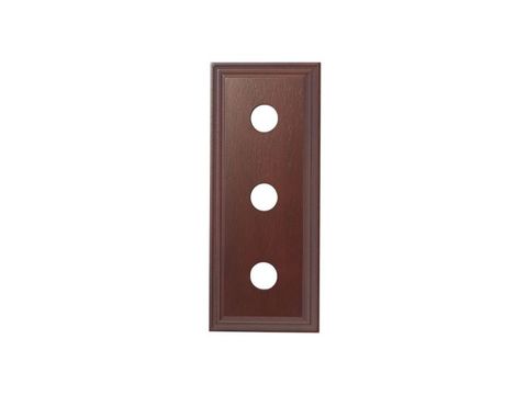 Tradco TRA5413 Switch Socket Block Classic Treble Cedar H90xl225mm