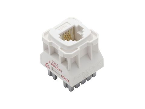 Tradco TRA5447 Component Phone Socket Mechanism White
