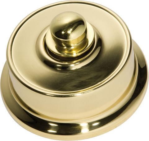 TRADCO DIMMER FEDERATION POLISHED BRASS D62XP38MM