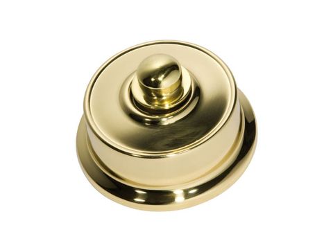 Tradco TRA5472/250 Dimmer Led 250T Federation Polished Brass D62xp38mm