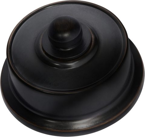 TRADCO DIMMER FEDERATION ANTIQUE COPPER D62XP38MM