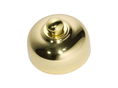 Tradco TRA5495 Fan Controller Traditional Polished Brass D50xp40mm