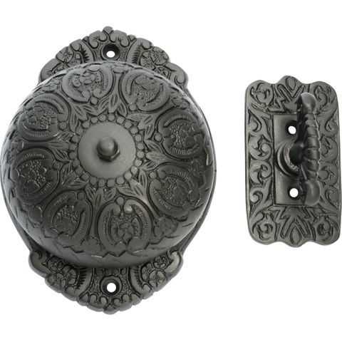 Tradco Ornate Iron Turn Bell