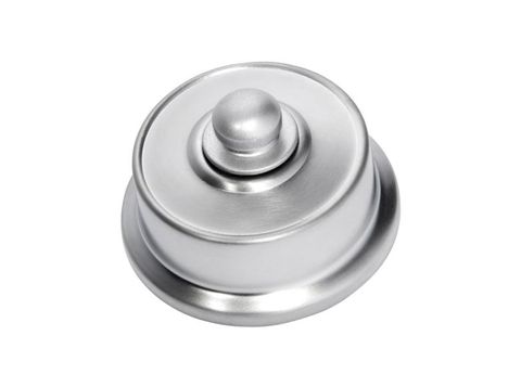 Tradco TRA5531 Dimmer Federation Satin Chrome D62xp38mm