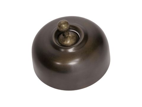 Tradco TRA5550 Switch Traditional Antique Brass D50xp40mm