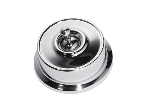 Tradco TRA5770 Switch Federation Chrome Plated D62xp38mm